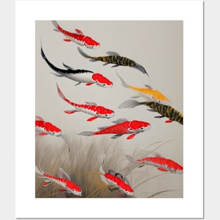The Art of Koi Fish: A Visual Feast for Your Eyes 10 Posters and Art